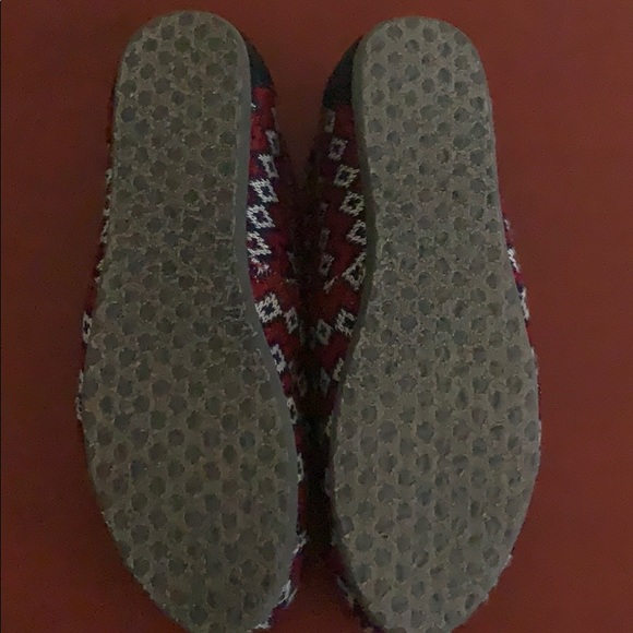 Navy Geo Knit TOMS - Picture 4 of 5